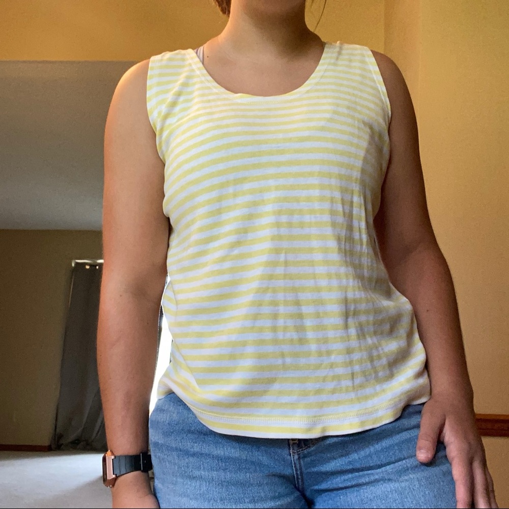 Striped tank top